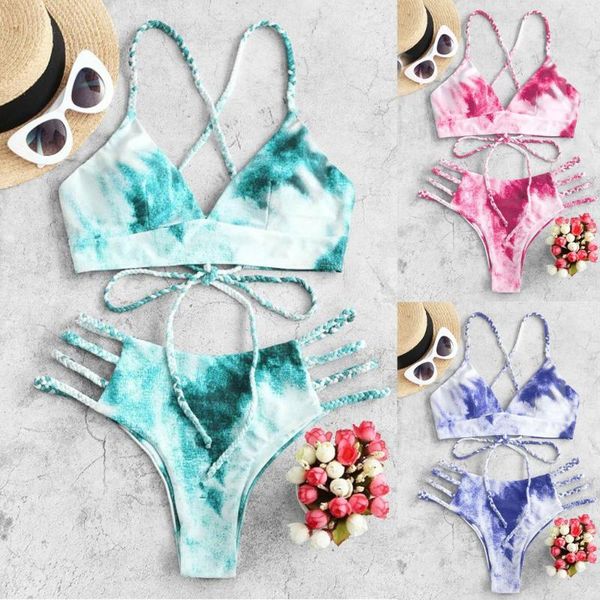 women's swimwear bikini set printed cross swimsuit two piece filled bra bandage lady beachwear high waist femme biquini #t1g, White;black
women's swimwear bikini set printed cross swimsuit two piece filled bra bandage lady beachwear high waist femme biquini #t1g, White;black