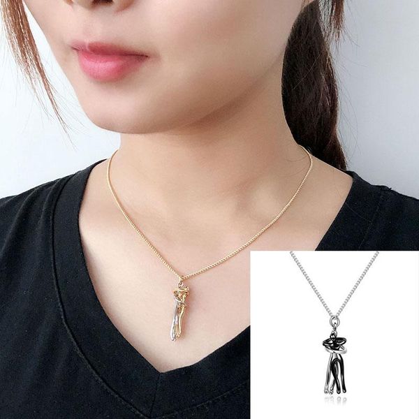 couple hug necklace exquisite simple couple pendant necklaces 2021 affectionate hug necklace fashion pendants jewelry, Silver
couple hug necklace exquisite simple couple pendant necklaces 2021 affectionate hug necklace fashion pendants jewelry, Silver