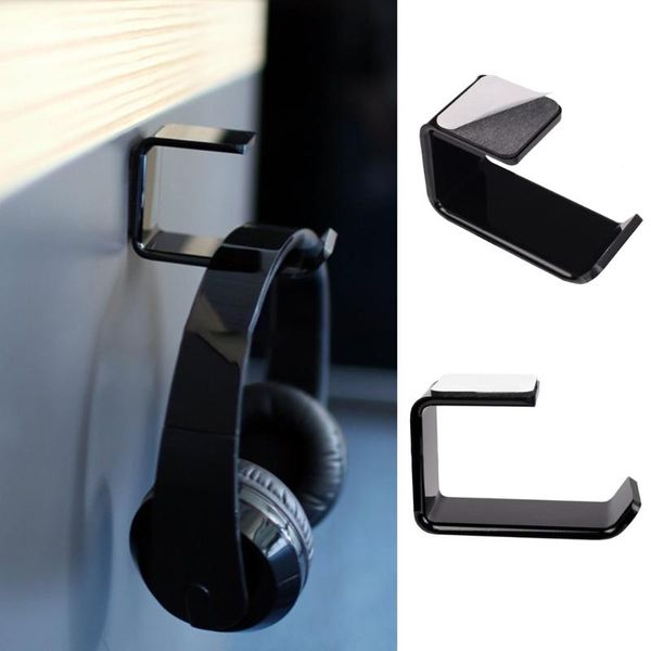 hooks & rails simple headphone stand hanger hook tape under desk dual headset mount holder easy to use space-saving
hooks & rails simple headphone stand hanger hook tape under desk dual headset mount holder easy to use space-saving