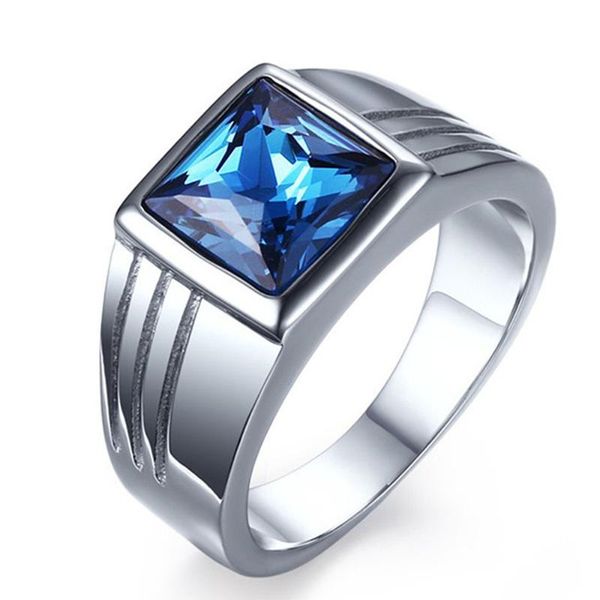 cluster rings square aquamarine blue gemstone for men white gold silver color stainless steel diamond bague bijoux jewelry birthday gift, Golden;silver
cluster rings square aquamarine blue gemstone for men white gold silver color stainless steel diamond bague bijoux jewelry birthday gift, Golden;silver