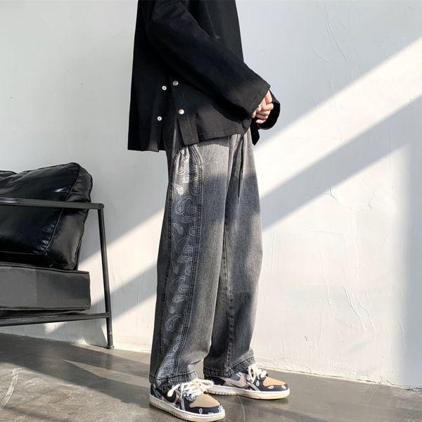 men's jeans winter jeans men's casual loose straight wide-leg men retro korean trousers printing denim pants mens -2xl dvln, Blue
men's jeans winter jeans men's casual loose straight wide-leg men retro korean trousers printing denim pants mens -2xl dvln, Blue