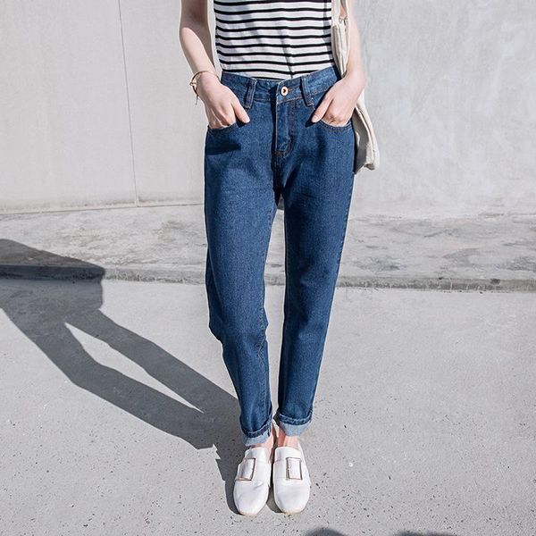 women's jeans 2021 harem pants vintage high waist woman boyfriends full length mom cowboy denim vaqueros mujer, Blue
women's jeans 2021 harem pants vintage high waist woman boyfriends full length mom cowboy denim vaqueros mujer, Blue