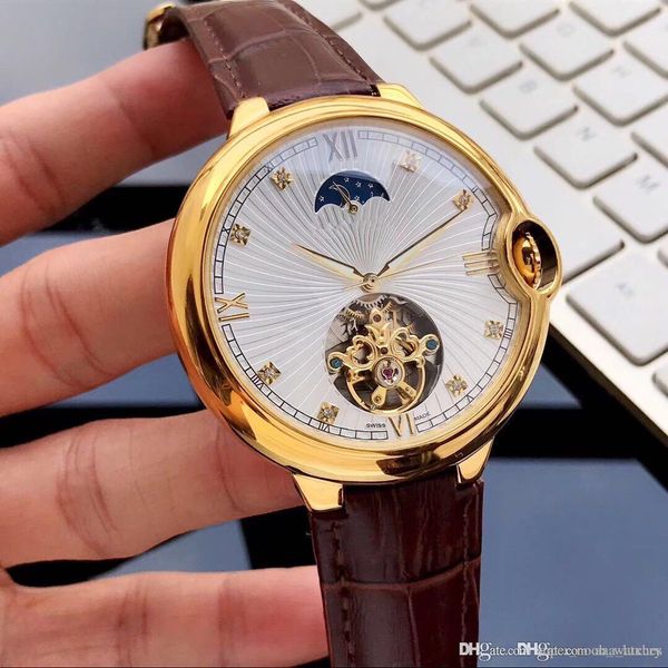 super phase flywheel automatic movement watches 316 fine steel case leather watchband 47mm*14mm montre de luxe, Slivery;brown
super phase flywheel automatic movement watches 316 fine steel case leather watchband 47mm*14mm montre de luxe, Slivery;brown