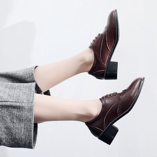 dress shoes size 30-42 cow leather 4.5cm heels lady brogues british oxford pumps woman vintage carved women oxfords, Black
dress shoes size 30-42 cow leather 4.5cm heels lady brogues british oxford pumps woman vintage carved women oxfords, Black