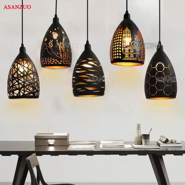 black gold retro hollow pendant lights loft lamp carved metal hanging light e27 bar dining room vintage pendant lamp
black gold retro hollow pendant lights loft lamp carved metal hanging light e27 bar dining room vintage pendant lamp