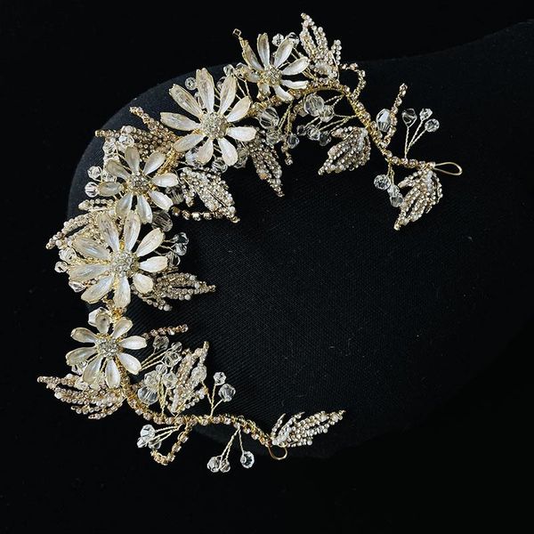 hair clips & barrettes flower leaf headbands headpieces crystal pearl hairbands headdress women headwear brides wedding accessories bridal j, Golden;silver
hair clips & barrettes flower leaf headbands headpieces crystal pearl hairbands headdress women headwear brides wedding accessories bridal j, Golden;silver