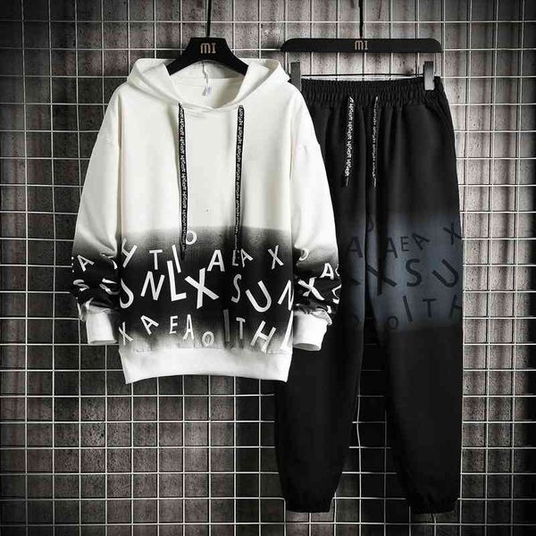 tracksuits spring and autumn 2021 youth sweater men's hooded fashion junior middle school students' leisure sports suit, Gray
tracksuits spring and autumn 2021 youth sweater men's hooded fashion junior middle school students' leisure sports suit, Gray