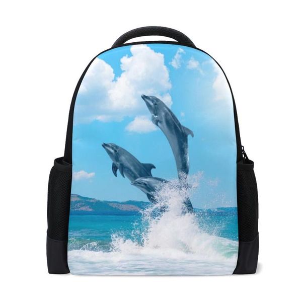 school bags fashion cartoon backpack for girls boys dolphins design children orthopedic mochila infantil grade 1-5
school bags fashion cartoon backpack for girls boys dolphins design children orthopedic mochila infantil grade 1-5