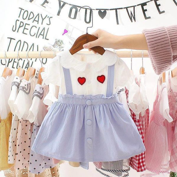 girl's dresses 0-4 years old baby dress for girls breathable cotton summer clothes cute quality short sleeve uspender skirt toddlers cl, Red;yellow
girl's dresses 0-4 years old baby dress for girls breathable cotton summer clothes cute quality short sleeve uspender skirt toddlers cl, Red;yellow