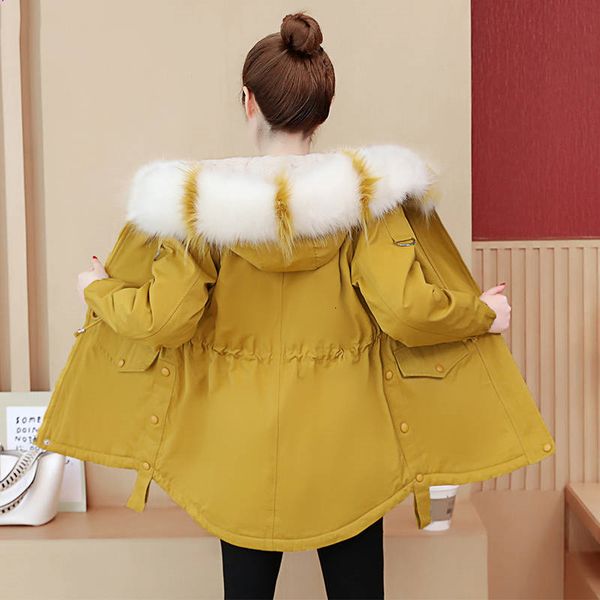 new 2021 winter coat women with fur hooded parka long cotton padded ladies coat woman winter warm thicken russian jacket, Black
new 2021 winter coat women with fur hooded parka long cotton padded ladies coat woman winter warm thicken russian jacket, Black