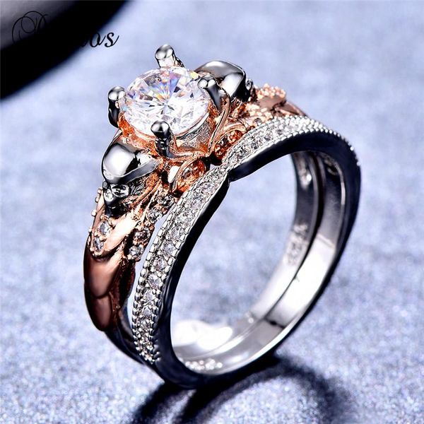 wedding rings bamos brand skull rose gold ring set luxury 925 silver filled engagement vintage bridal jewelry for women, Slivery;golden
wedding rings bamos brand skull rose gold ring set luxury 925 silver filled engagement vintage bridal jewelry for women, Slivery;golden