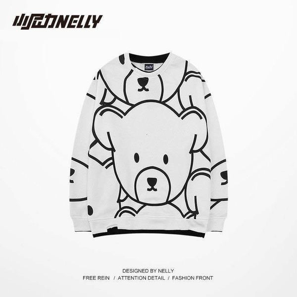 cubs around the neck male female sweater tendency of animated cartoon sleeve shirt and versatile hm5z, Black
cubs around the neck male female sweater tendency of animated cartoon sleeve shirt and versatile hm5z, Black