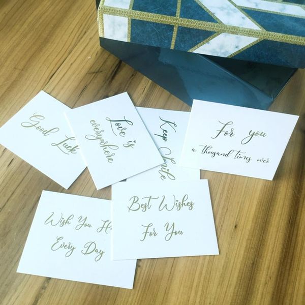 greeting cards 50pcs 6x8cm thank you white card gold stamping simple design handwriting message gift decor happy birthday
greeting cards 50pcs 6x8cm thank you white card gold stamping simple design handwriting message gift decor happy birthday