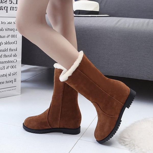 boots winter snow net red girl's two cotton shoes 2021 middle tube with plush warm female, Black
boots winter snow net red girl's two cotton shoes 2021 middle tube with plush warm female, Black