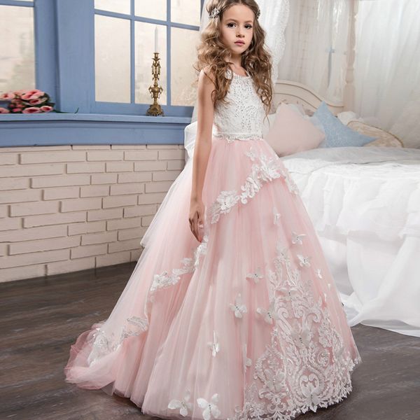 2021 pink lace ball gown princess little girls pageant dresses fuchsia little baby camo flower girl dresses for wedding with big bow, White;blue
2021 pink lace ball gown princess little girls pageant dresses fuchsia little baby camo flower girl dresses for wedding with big bow, White;blue