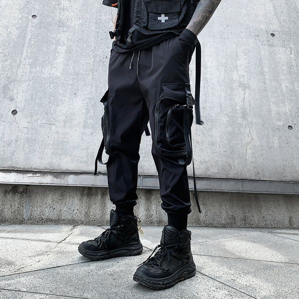 new 2021 spring multi-pocket elastic fall on the waist harem hip hop streetwear male sweatpants pencil pants qgew, Black
new 2021 spring multi-pocket elastic fall on the waist harem hip hop streetwear male sweatpants pencil pants qgew, Black