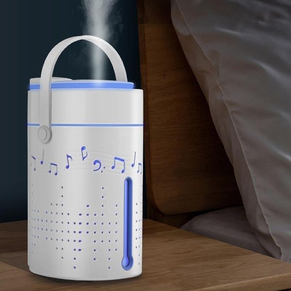 humidifiers usb rechargable cool mist air humidifier,1l aromatherapy diffuser with bluetooth speaker for home,office,bedroom
humidifiers usb rechargable cool mist air humidifier,1l aromatherapy diffuser with bluetooth speaker for home,office,bedroom