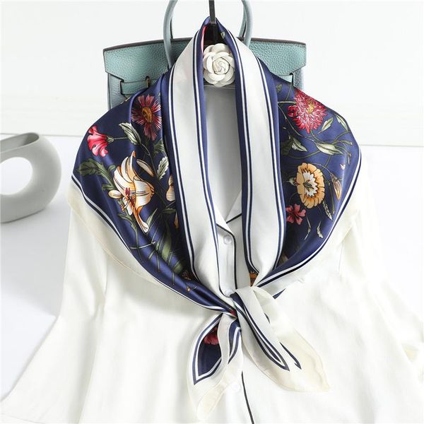 design fashion elegent floral printed imitated silk square big size hijab bandana travel scarf women scarves, Blue;gray
design fashion elegent floral printed imitated silk square big size hijab bandana travel scarf women scarves, Blue;gray