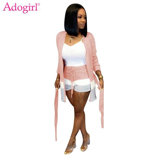 women's tracksuits adogirl stripe color patchwork cashmere two piece set women fashion casual suit long sleeve cardigan with sashes + s, Gray
women's tracksuits adogirl stripe color patchwork cashmere two piece set women fashion casual suit long sleeve cardigan with sashes + s, Gray