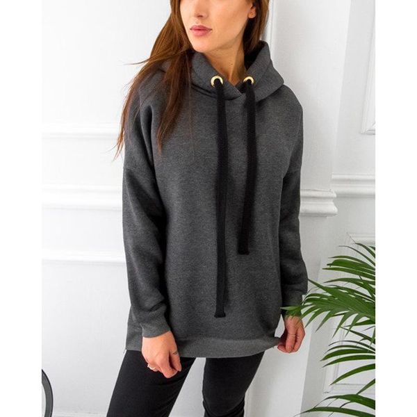 women's hoodies & sweatshirts spring drawstring hoodie sweatshirt long sleeve pullovers women autumn casual sj3872v, Black
women's hoodies & sweatshirts spring drawstring hoodie sweatshirt long sleeve pullovers women autumn casual sj3872v, Black