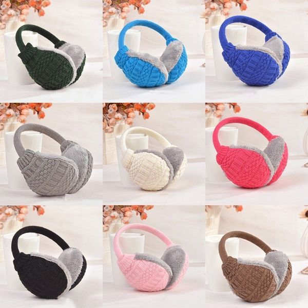 winter warm knitted earmuffs ear warmers fashion women girls ear muffs earlap color diversity, Black;blue
winter warm knitted earmuffs ear warmers fashion women girls ear muffs earlap color diversity, Black;blue