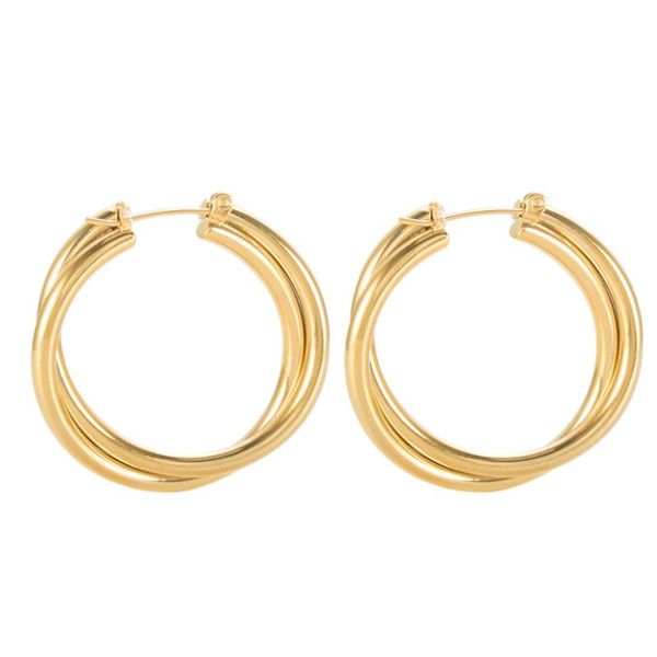 hoop & huggie fashion round circle earrings stainless steel gold color minimalist for women punk hip hop jewelry gift, Golden;silver
hoop & huggie fashion round circle earrings stainless steel gold color minimalist for women punk hip hop jewelry gift, Golden;silver