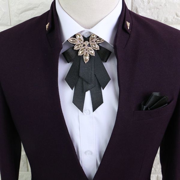 jewelry blouse collar decoration casual women's broches bowknot bow tie brooch fabric ribbon pins and brooches, Black;gray
jewelry blouse collar decoration casual women's broches bowknot bow tie brooch fabric ribbon pins and brooches, Black;gray