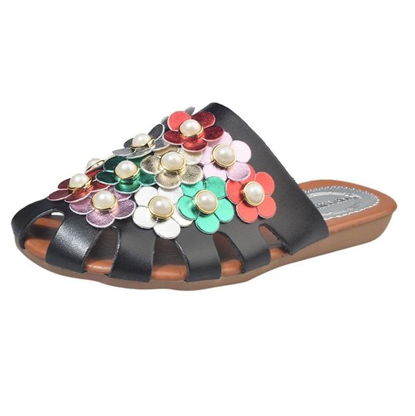 slippers women bohemia floral beach sandals striped bow flip flops for summer toe cap half slippers#330, Black
slippers women bohemia floral beach sandals striped bow flip flops for summer toe cap half slippers#330, Black