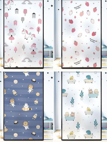 window stickers frosted film cute cartoon glass self adhesive for home door heat control tint uv protective sticker
window stickers frosted film cute cartoon glass self adhesive for home door heat control tint uv protective sticker