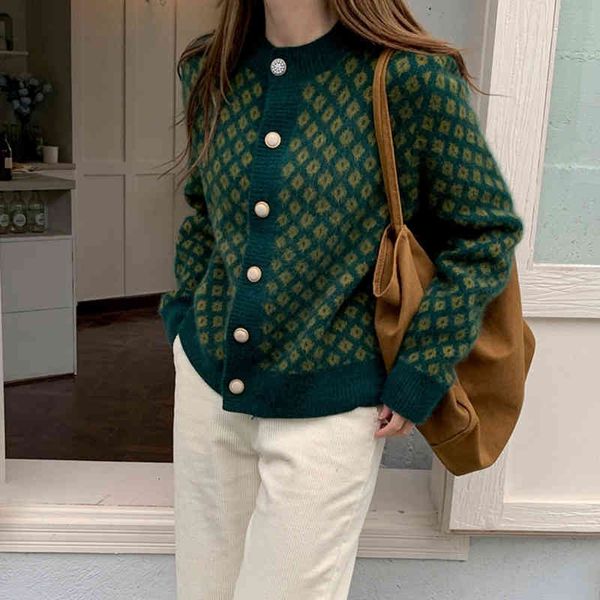 women's sweaters slpbely ladies cardigans long sleeve argyle female sweater korean sweaters women's cardigan jacket with buttons 7, White;black
women's sweaters slpbely ladies cardigans long sleeve argyle female sweater korean sweaters women's cardigan jacket with buttons 7, White;black