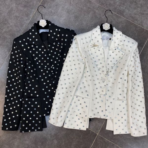 2021 Spring Just Arrived Solid Color Single Sleeve Breasted Shoulder Pads Puncture Suit Temperament Jacket Vrr1, White;black
2021 Spring Just Arrived Solid Color Single Sleeve Breasted Shoulder Pads Puncture Suit Temperament Jacket Vrr1, White;black