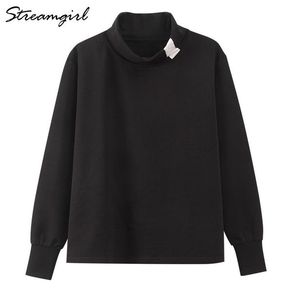 women's hoodies & sweatshirts streamgirl white turtleneck sweatshirt women long sleeve pullover ladies cotton 2021, Black
women's hoodies & sweatshirts streamgirl white turtleneck sweatshirt women long sleeve pullover ladies cotton 2021, Black