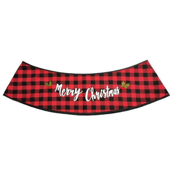christmas decorations 30 inch merry tree skirt red and black plaid base collar around xmas year party home decoration
christmas decorations 30 inch merry tree skirt red and black plaid base collar around xmas year party home decoration