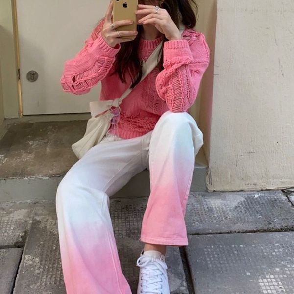 spring loosed pink korean white gradient in straight-line brem pants high female waist y467 tfjf, Black;white
spring loosed pink korean white gradient in straight-line brem pants high female waist y467 tfjf, Black;white