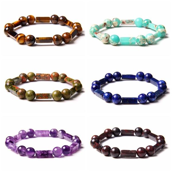 beaded, strands unique design natural tiger eye stone beads bracelet men 8mm yoga healing amethysts lapis lazuli beaded charm for women, Black
beaded, strands unique design natural tiger eye stone beads bracelet men 8mm yoga healing amethysts lapis lazuli beaded charm for women, Black