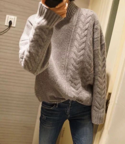 turtleneck sweater women plus size wool long sleeve womens cashmere sweater women pull femme hiver womens sweaters winter, White;black
turtleneck sweater women plus size wool long sleeve womens cashmere sweater women pull femme hiver womens sweaters winter, White;black