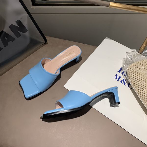 2021 new summer women's mules fashion elegant square toe low heels slides ladies outdoor leisure slippers blue 0fob, Black
2021 new summer women's mules fashion elegant square toe low heels slides ladies outdoor leisure slippers blue 0fob, Black