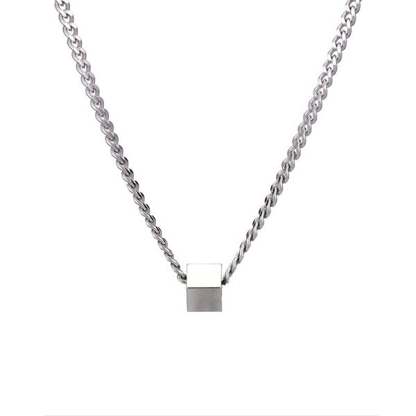pendant necklaces 1pc square necklace hip hop trendy all-match clavicle chain male and female student personality, Silver
pendant necklaces 1pc square necklace hip hop trendy all-match clavicle chain male and female student personality, Silver