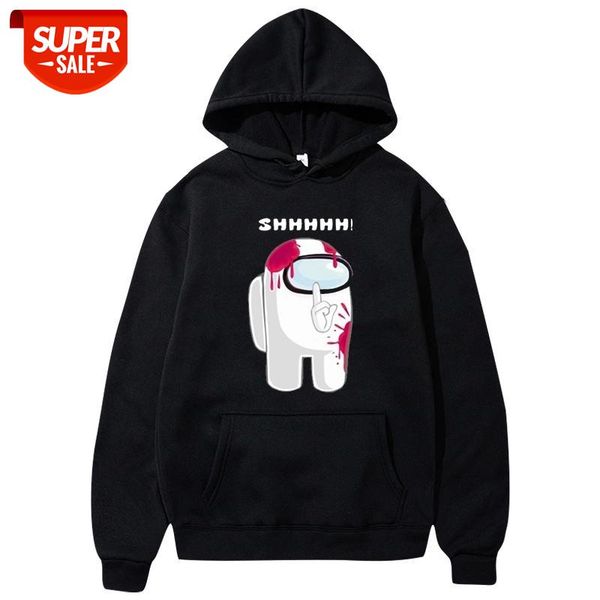New Game Among Us Hoodies Casual Pullover Streetwear Sweatshirt Sudadera Hombre Men Women Funny Killer Impostor Print Hoody #Oe6O, Black
New Game Among Us Hoodies Casual Pullover Streetwear Sweatshirt Sudadera Hombre Men Women Funny Killer Impostor Print Hoody #Oe6O, Black