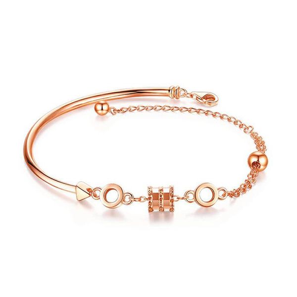 link, chain 2021 summer small waist bracelet korean version simple hand ornaments personality minority, Black
link, chain 2021 summer small waist bracelet korean version simple hand ornaments personality minority, Black
