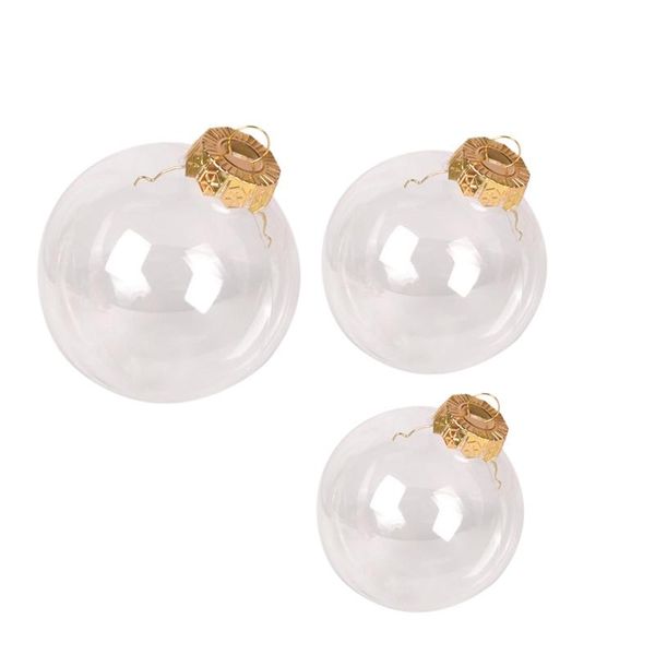 party decoration -20pcs balls plastic clear diy hanging ball decor for home xmas tree
party decoration -20pcs balls plastic clear diy hanging ball decor for home xmas tree