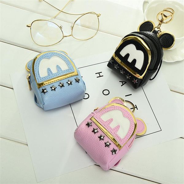 keychains fashion kawaii pu mini backpack women girls kids coin pouch change purses keychain, Silver
keychains fashion kawaii pu mini backpack women girls kids coin pouch change purses keychain, Silver
