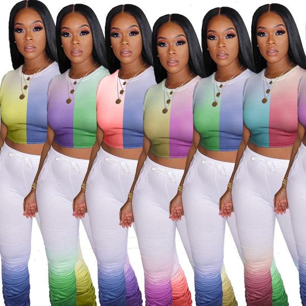 women sports suit pleated flared two pieces short sleeve flared pants 2 pieces set tracksuit print outdoor wear, Gray
women sports suit pleated flared two pieces short sleeve flared pants 2 pieces set tracksuit print outdoor wear, Gray