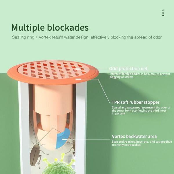 other bath & toilet supplies 1pcs plastic deodorant anti-clogging connector tools sealing plug trap anti-odor sewer pipe accessor
other bath & toilet supplies 1pcs plastic deodorant anti-clogging connector tools sealing plug trap anti-odor sewer pipe accessor