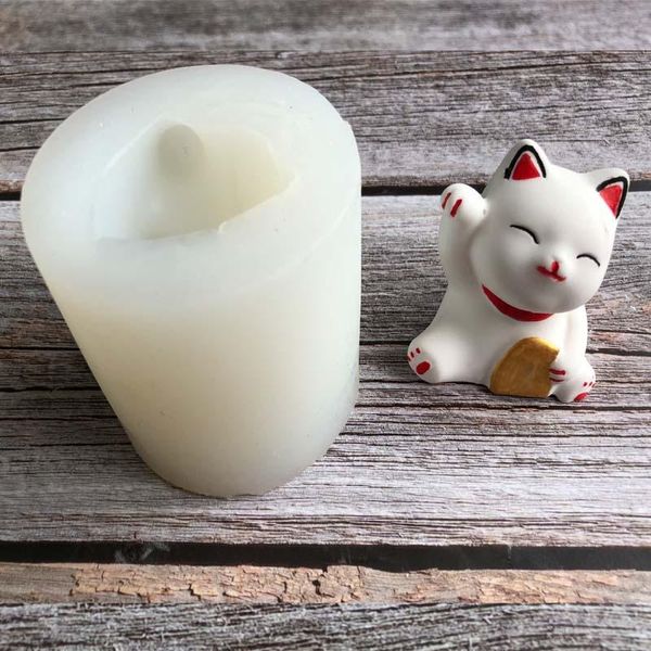 cake tools 3d stereo lucky cat shape silicone mould diy fondant soft candy mousse soap
cake tools 3d stereo lucky cat shape silicone mould diy fondant soft candy mousse soap