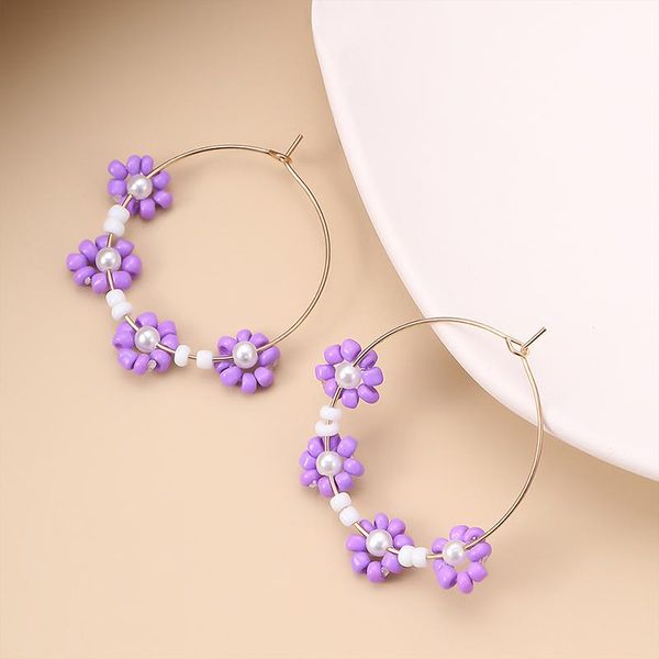 hoop & huggie 1 pair korean flower earrings for women fashion big circle earring ear rings statement party jewelry, Golden;silver
hoop & huggie 1 pair korean flower earrings for women fashion big circle earring ear rings statement party jewelry, Golden;silver