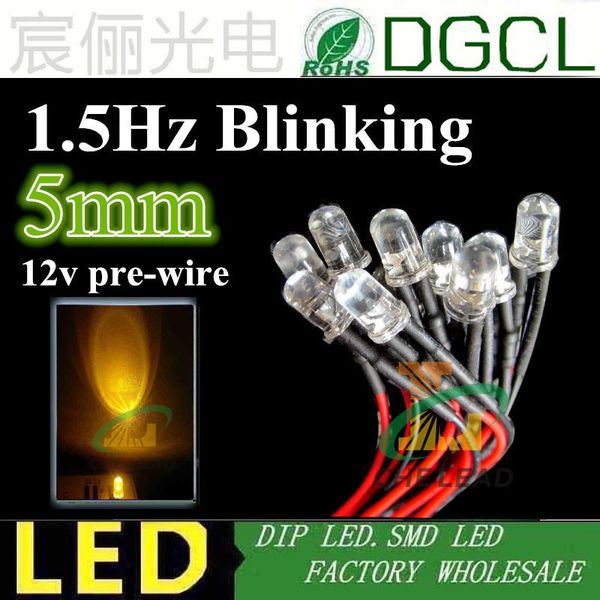 bulbs (ce&rosh)1.5hz blinking dc 12v/24v pre-wired led 5mm round yellow diode 20cm cable for indicate lighting
bulbs (ce&rosh)1.5hz blinking dc 12v/24v pre-wired led 5mm round yellow diode 20cm cable for indicate lighting
