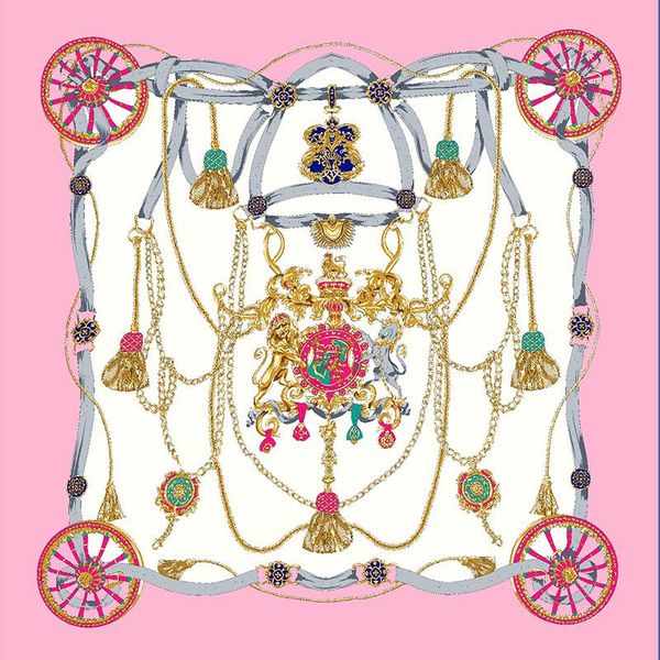scarves 2021 90x90 chain carriage multipurpose women silk twill scarf satin square tie hairband ladies foulard femme towel bufanda shawl, Blue;gray
scarves 2021 90x90 chain carriage multipurpose women silk twill scarf satin square tie hairband ladies foulard femme towel bufanda shawl, Blue;gray
