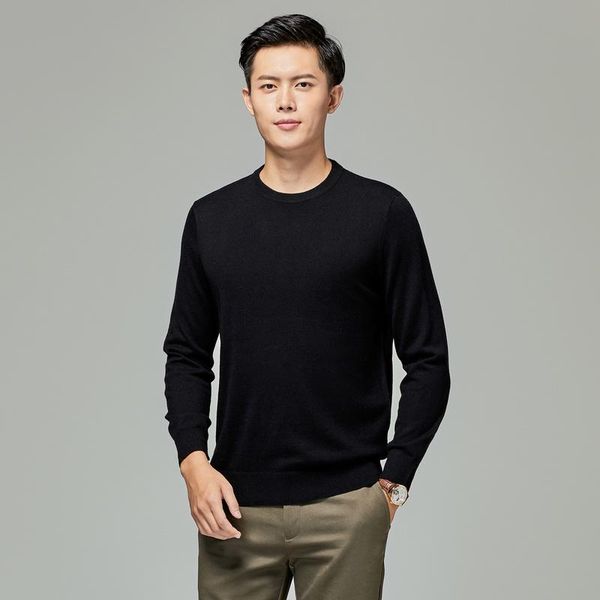 men's sweaters woolen sweater 100 pure wool autumn and winter round neck middle-aged young bottoming pullover, White;black
men's sweaters woolen sweater 100 pure wool autumn and winter round neck middle-aged young bottoming pullover, White;black