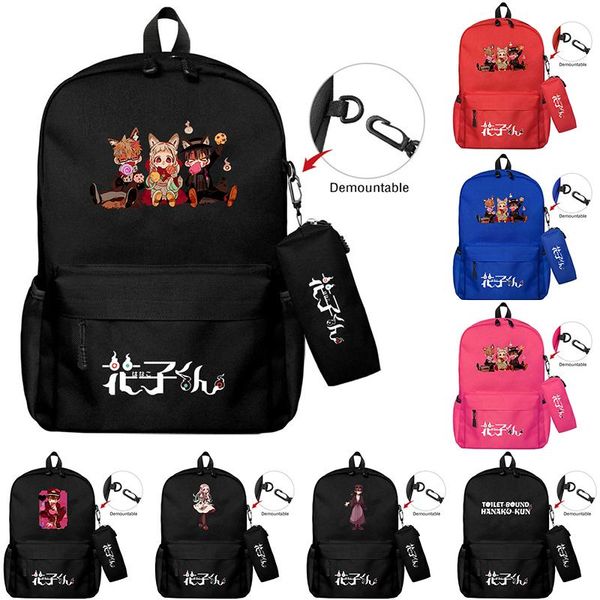 backpack toilet-bound hanako-kun cosplay canvas school bags with pencil case for teenage boys girls back to travel bag
backpack toilet-bound hanako-kun cosplay canvas school bags with pencil case for teenage boys girls back to travel bag